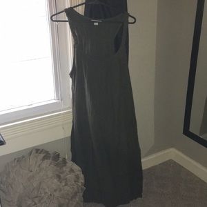 Olive green dress!
